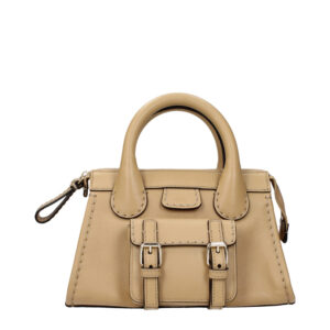 CHLOE' - Bolso de cuero beige