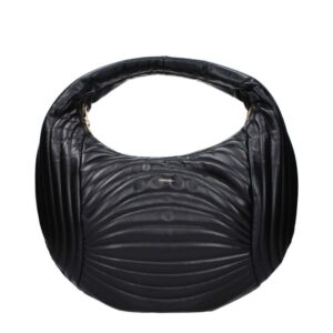 SALVATORE FERRAGAMO  - Bolso de mano de cuero negro