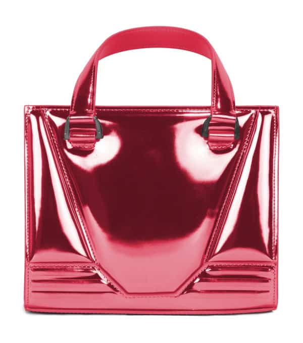 FERRARI - Bolso de mano de piel fucsia - Image 3