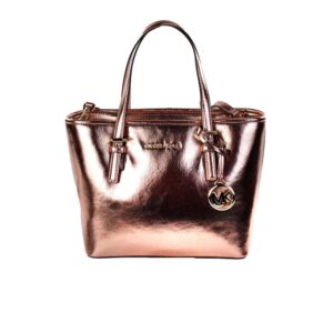 MICHAEL KORS - Bolso tote Jet Set Primrose Metallic XS con cremallera superior