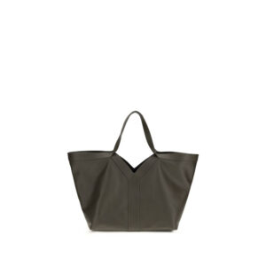 SAINT LAURENT - Bolso de Hombro de Cuero de Ternera Bicolor Bos Taurus