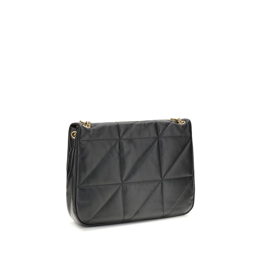 SAINT LAURENT - Bolso de Hombro Cordero Negro Ovis Aries - Image 2