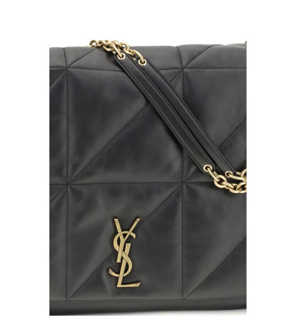 SAINT LAURENT - Bolso de Hombro Cordero Negro Ovis Aries - Image 4