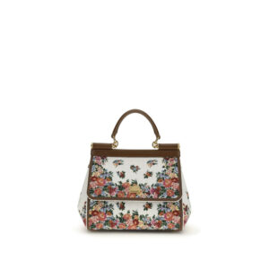 DOLCE & GABBANA - Bolsa de hombro de nylon multicolor